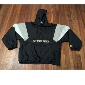 Starter Vintage Chicago White Sox Starter Pullover Jacket Mens Large